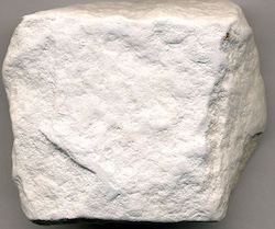 Diatomite (diatomaceous earth), photo credit: James St. John, wikimedia commons