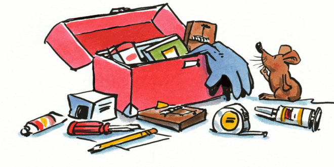 tool box with IPM tools